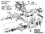 Bosch 0 601 130 003  Drill 220 V / Eu Spare Parts